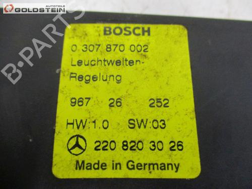 Control unit MERCEDES-BENZ S-CLASS (W220) S 600 (220.878, 220.178) | BP18761907M11 