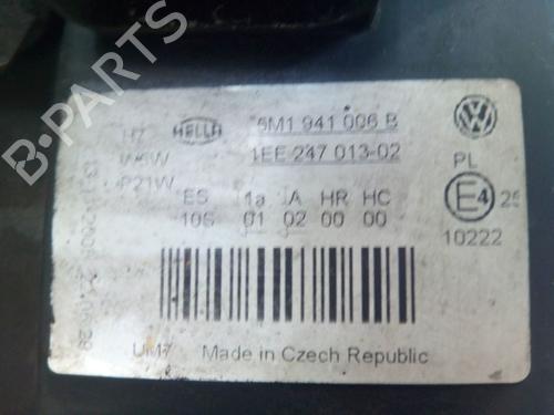 Right headlight VW GOLF PLUS V (5M1, 521) 1.4 16V | BP29107310C29 