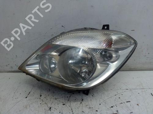 Used Left headlight MERCEDES-BENZ SPRINTER 3,5-t Van (B906) 316 CDI (906.631, 906.633, 906.635, 906.637) (163 hp) 28307648