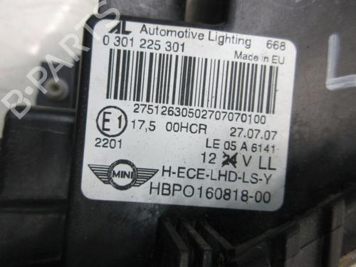 Left headlight MINI MINI (R56) Cooper | BP29095195C28 