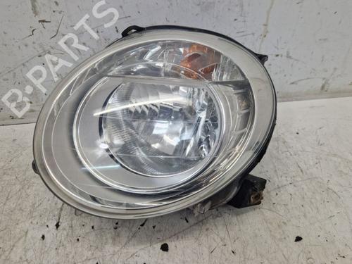 Used Left headlight FIAT 500 (312_) 1.2 (312AXA1A) (69 hp) 29101294
