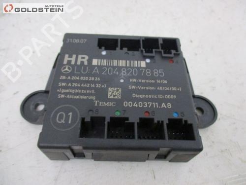 Used Control unit MERCEDES-BENZ C-CLASS (W204) C 220 CDI (204.008) (170 hp) 18752835