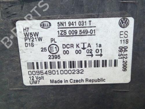 Left headlight VW TIGUAN (5N_) 2.0 TDI 4motion | BP29102279C28