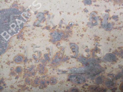 Exhaust system FORD FIESTA VI (CB1, CCN) 1.6 Ti | BP38505135M121 - Image 8