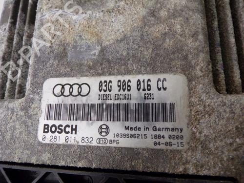 Engine control unit (ECU) AUDI A3 (8P1) 1.9 TDI | BP37119884M57 - Image 5
