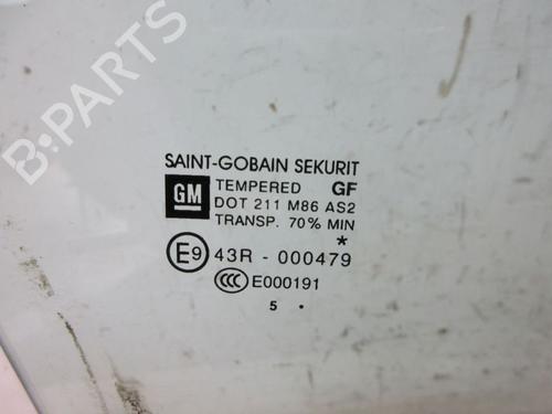 Front right quarter glass OPEL CORSA E (X15) 1.4 Turbo (08, 68) | BP29096333C112 