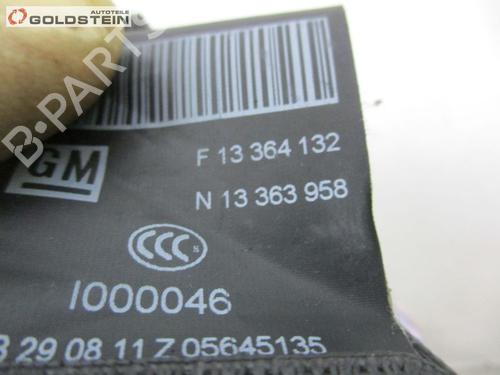 Rear left seatbelt OPEL MERIVA B MPV (S10) 1.4 (75) | BP37100217I29 - Image 4