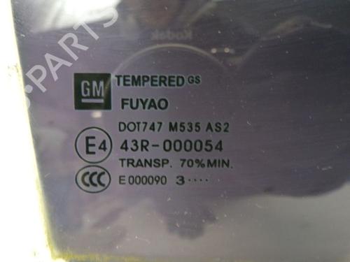 Rear right door window CHEVROLET CRUZE (J300) 1.4 | BP29097098C21 