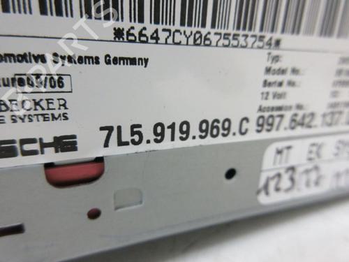 Electronic module PORSCHE CAYENNE (9PA) S 4.5 | BP37127169M83  - Image 10