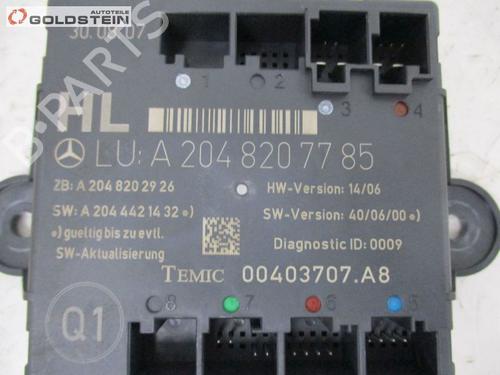 Control unit MERCEDES-BENZ C-CLASS (W204) C 220 CDI (204.008) | BP18752834M11 