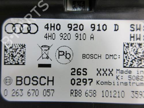 Display monitor AUDI A8 D4 (4H2, 4H8, 4HC, 4HL) 3.0 TDI quattro | BP19290534C48 