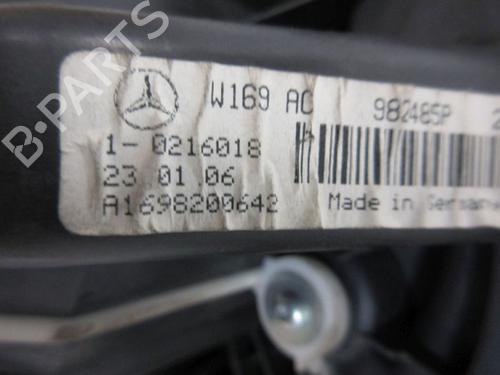 Heater blower motor MERCEDES-BENZ A-CLASS (W169) A 200 CDI (169.008, 169.308) | BP18808927M62 