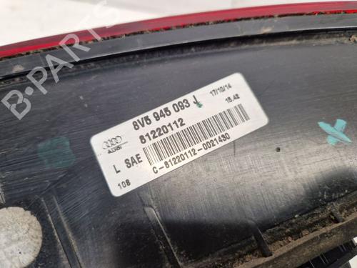 Left tailgate light AUDI A3 Limousine (8VS, 8VM) 2.0 TFSI | BP31952984C79 