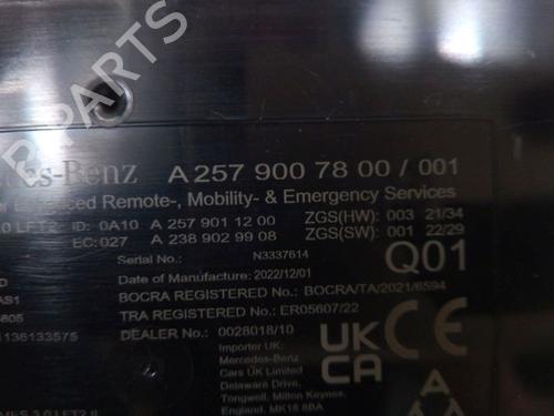 Control unit MERCEDES-BENZ A-CLASS (W177) A 200 (177.087) | BP38028605M11 - Image 7