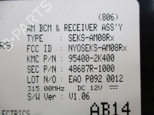 Control unit KIA SOUL I (AM) 2.0 | BP38505712M11 - Image 5