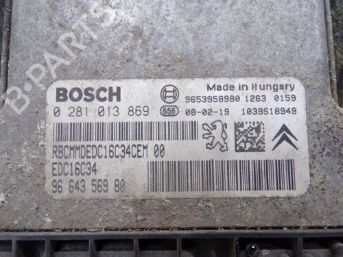 Engine control unit (ECU) CITROËN JUMPY II Van 1.6 HDi 90 16V | BP38028441M57 - Image 7