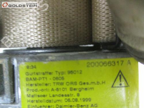 Rear left seatbelt MERCEDES-BENZ S-CLASS (W220) S 600 (220.878, 220.178) | BP18761838I29 