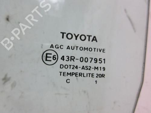 Front left quarter glass TOYOTA YARIS (_P9_) 1.4 D-4D (NLP90_, NLP90R) | BP19296582C111 