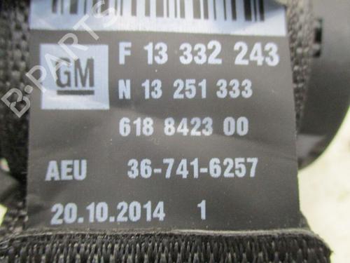 Rear left seatbelt OPEL ZAFIRA TOURER C (P12) 1.4 (75) | BP29094155I29 