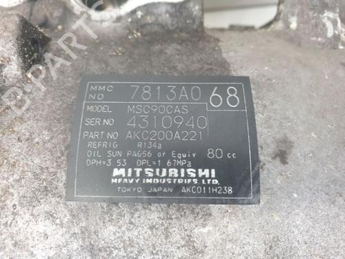 AC compressor MITSUBISHI LANCER VIII Sportback (CX_A) 1.8 (CX3A) | BP33276091M34 - Image 8