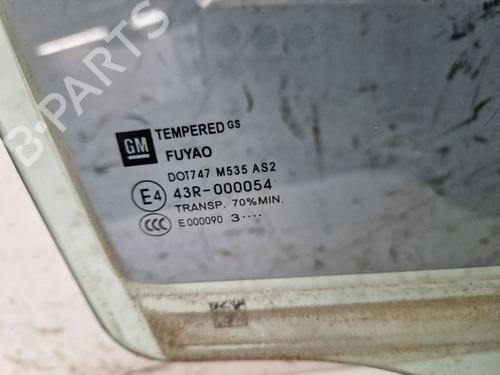 Rear right door window CHEVROLET CRUZE (J300) 1.4 | BP27615446C21 