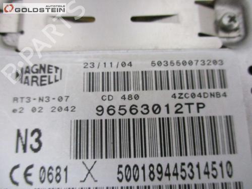 Electronic module PEUGEOT 607 (9D, 9U) 2.7 HDi 24V | BP18755002M83 