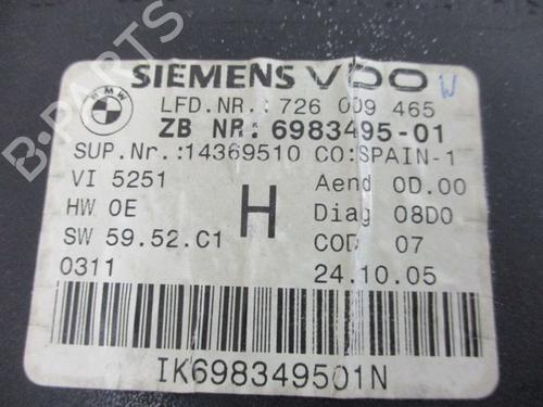 Instrument cluster BMW 3 (E90) 325 i | BP37111502C47 - Image 6