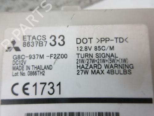 Control unit MITSUBISHI MIRAGE / SPACE STAR VI Hatchback (A0_A) 1.0 (A05A) | BP37127762M11 - Image 8