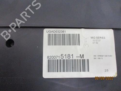 Display monitor RENAULT CLIO III (BR0/1, CR0/1) 1.2 16V (BR02, BR0J, BR11, CR02, CR0J, CR11) | BP18797165C48 