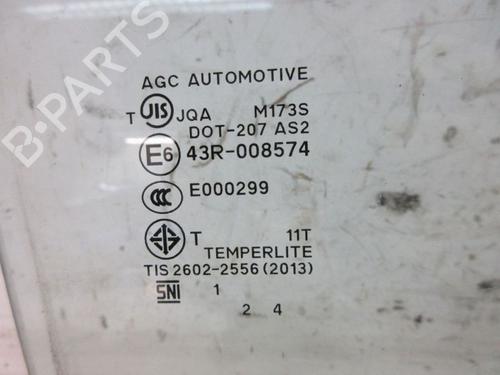 Rear right door window MITSUBISHI MIRAGE / SPACE STAR VI Hatchback (A0_A) 1.2 | BP28174644C21 