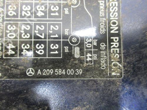 Fuel flap MERCEDES-BENZ CLK (C209) CLK 320 (209.365) | BP18802820C131 