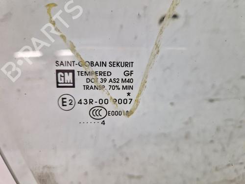 Front right quarter glass OPEL CORSA D (S07) 1.4 (L08, L68) | BP29105555C112 