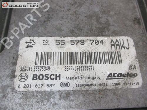 Engine control unit (ECU) OPEL MERIVA B MPV (S10) 1.3 CDTI (75) | BP27711246M57 