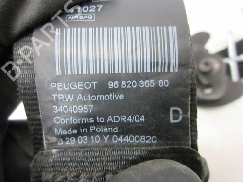 Front right seatbelt PEUGEOT 5008 (0U_, 0E_) 2.0 HDi 136 / BlueHDi 136 | BP22565233I25 