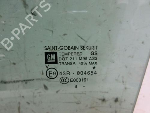 Rear left door window OPEL CORSA E (X15) 1.4 Turbo (08, 68) | BP29096334C20 