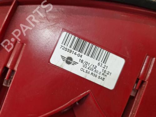Right taillight MINI MINI (R56) Cooper S | BP31703464C35 