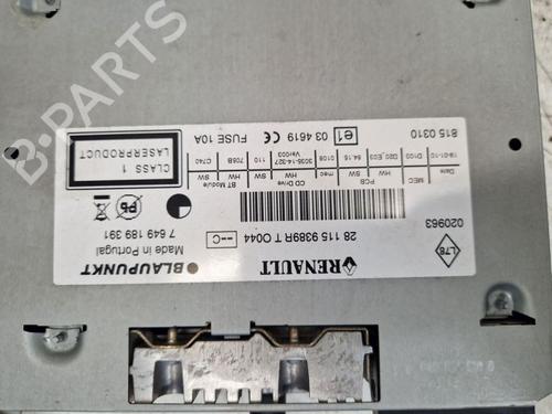 Radio RENAULT MEGANE III Grandtour (KZ0/1) 1.5 dCi (KZ1M, KZ1W, KZ0R) | BP31703115E6 