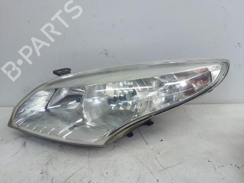 Used Left headlight RENAULT MEGANE III Grandtour (KZ0/1) 1.5 dCi (KZ1M, KZ1W, KZ0R) (106 hp) 28216269