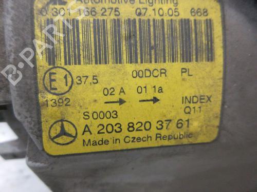 Left headlight MERCEDES-BENZ C-CLASS T-Model (S203) C 200 CDI (203.207) | BP37123694C28 - Image 9