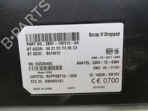 Control unit FORD FIESTA VI (CB1, CCN) 1.6 Ti | BP38505127M11 - Image 5