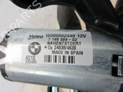 Rear wiper motor BMW 1 (E81) 116 i | BP37129816M102 - Image 7