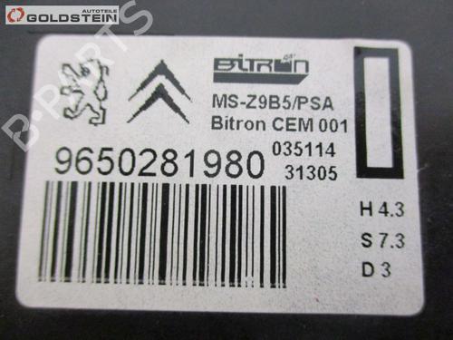 Control unit PEUGEOT 407 Coupe (6C_) 3.0 V6 | BP37104028M11  - Image 6