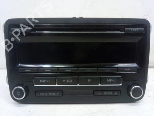 Used Radio VW TOURAN (1T3) 1.6 TDI (105 hp) 30593047