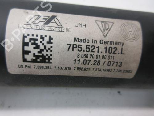 Driveshaft PORSCHE CAYENNE (92A) 4.8 Turbo | BP37128438M37 - Image 9