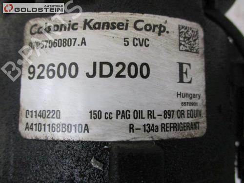 AC compressor NISSAN QASHQAI / QASHQAI +2 I (J10, NJ10, JJ10E) 2.0 | BP18754166M34 