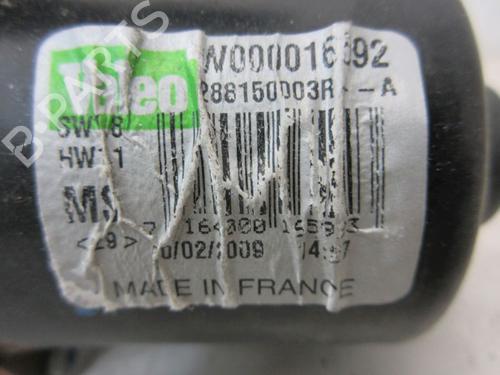 Front wiper motor RENAULT GRAND SCÉNIC III (JZ0/1_) 1.4 16V (JZ0F) | BP19299854M29 