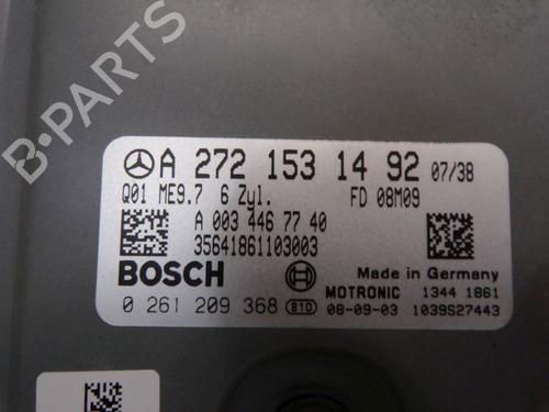 Engine control unit (ECU) MERCEDES-BENZ C-CLASS (W204) C 300 4-matic (204.081) | BP24551158M57 