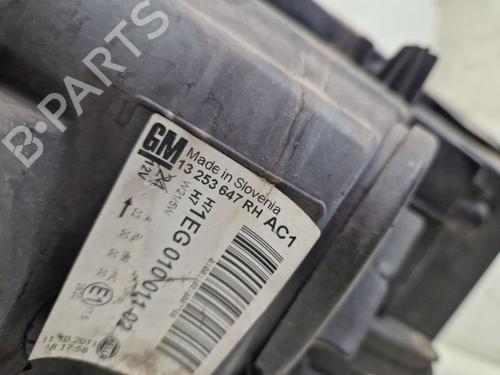 Right headlight OPEL ASTRA J (P10) 1.4 Turbo (68) | BP29104257C29