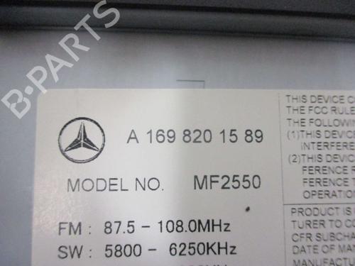 Radio MERCEDES-BENZ A-CLASS (W169) A 150 (169.031, 169.331) | BP18797755E6 