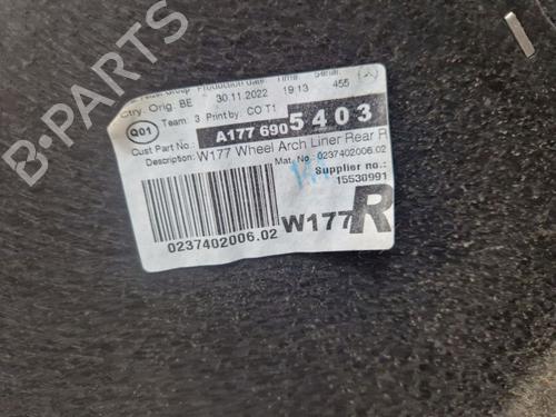 Wheel arch MERCEDES-BENZ A-CLASS (W177) A 200 (177.087) | BP29105410C56 